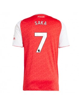 Arsenal Bukayo Saka #7 Replika Hemmakläder 2025-26 Kortärmad